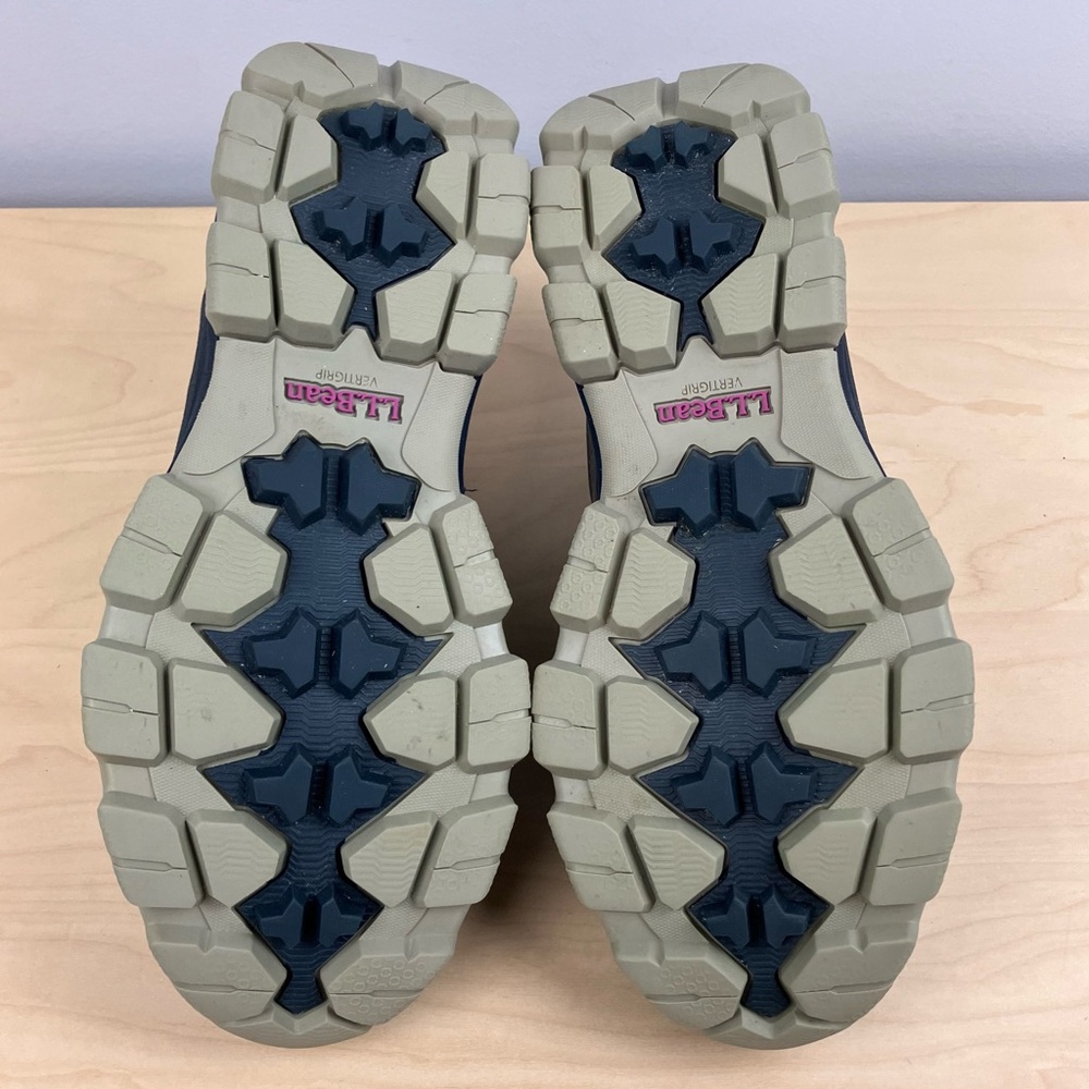 L.L. Bean Women’s Size 8.5 M Storm Chaser 6 Waterproof Slip On Shoes Iron Navy - Picture 10 of 12